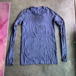 Blue lulu long sleeve